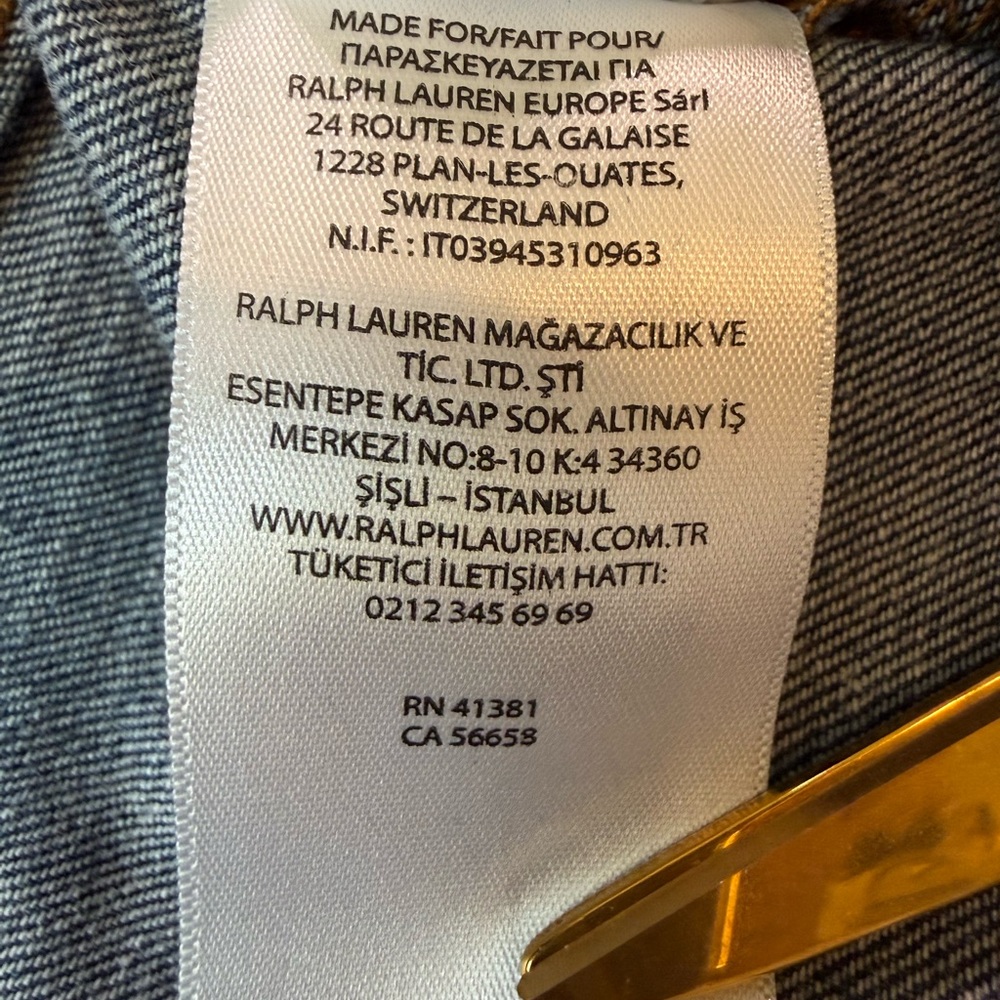 Ralph Lauren Indigo Cropped Straight Jeans - Picture 13 of 14